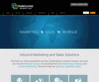 Inboundmarketlink.com(Inbound marketing) Screenshot