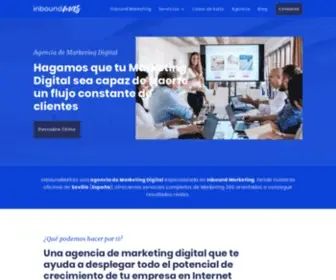 Inboundmas.es(Agencia de Marketing Digital especializada en Inbound Marketing) Screenshot