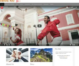 Inboundperu.com(Inbound tourism) Screenshot