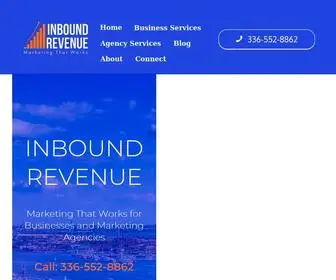 Inboundrevenue.com(America's Most Trusted Marketing Agency) Screenshot