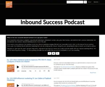 Inboundsuccesspodcast.com(Inbound Success Podcast) Screenshot