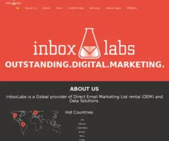 Inbox-Labs.com(InboxLabs I Agencia Digital de Marketing) Screenshot