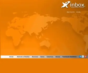 Inbox.com.mx(Paquetería) Screenshot
