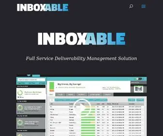 Inboxable.com(Stunning Emails Delivered to Every Inbox) Screenshot