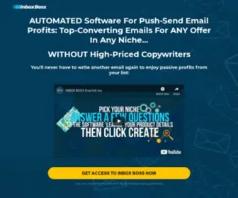 Inboxboss.com(Inboxboss) Screenshot