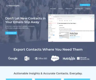 Inboxinsights.io(Inbox Insight) Screenshot