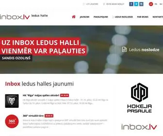 Inboxledushalle.lv(Inbox ledus halle) Screenshot