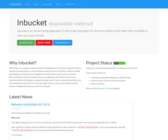 Inbucket.org(Inbucket) Screenshot