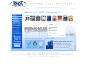 Inca.com.ph(INCA Plastics Philippines) Screenshot
