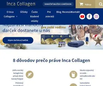 Incacollagen.sk(Inca Collagen) Screenshot