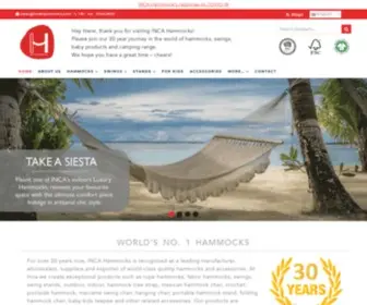 Incahammocks.com(INCA Hammocks) Screenshot