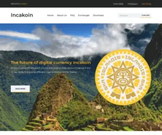 Incakoin.info(Cryptocurrency & Website) Screenshot