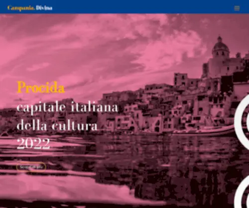 Incampania.com(Il Sito ufficiale del Turismo e dei Beni Culturali della Regione Campania) Screenshot