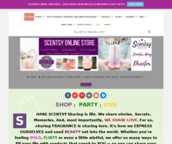 Incandescentwaxmelts.com(Buy Scentsy® products) Screenshot