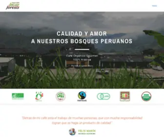 Incanforestsperu.com(Best Organic Coffee in the world) Screenshot