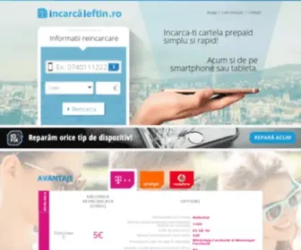 Incarcaieftin.ro(Incarca ieftin cartela ta) Screenshot