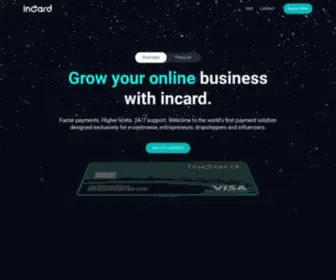 Incard.co(All-in-One Finance made for online businesses) Screenshot