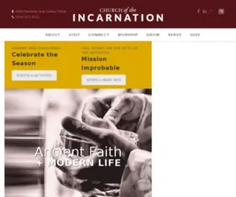 Incarnation.org(Church of the Incarnation) Screenshot