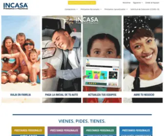 Incasaprestamos.com(INCASA) Screenshot