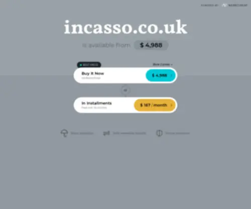 Incasso.co.uk(HTTP Server Test Page) Screenshot