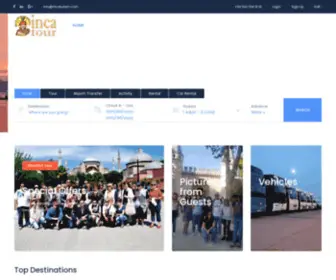 Incaturizm.com(Inca Tour) Screenshot