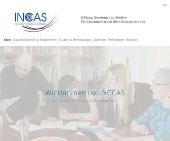 Inccas.de(Startseite) Screenshot