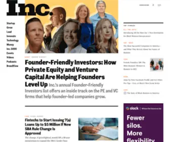 INC.com(Small Business Ideas and Resources for Entrepreneurs) Screenshot