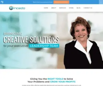 Incedogroup.com(Linda Finkle specializes in business management coaching identifying the obstacles your business) Screenshot