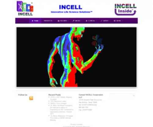 Incell.com(Biotechnology) Screenshot