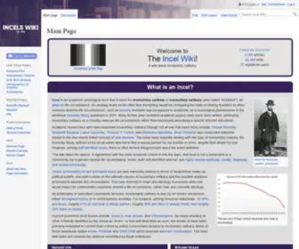 Incels.info(The Incel Wiki) Screenshot