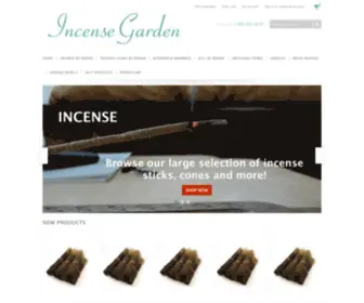 Incensegarden.com(Incense Garden) Screenshot