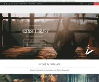 Incenselibrary.com(Buy Incense Sticks Online) Screenshot