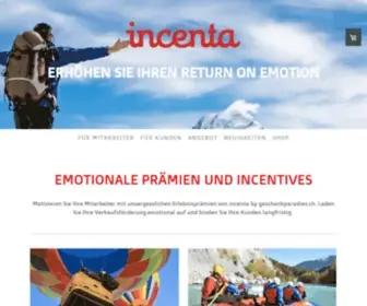 Incenta.ch(Mitarbeiter) Screenshot