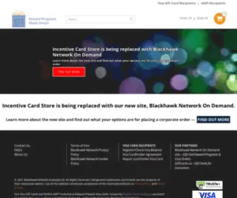Incentivecardstore.ca(Corporate Orders of Gift Cards) Screenshot