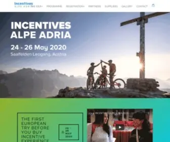 Incentives-Alpe-Adria.eu(Incentives Alpe Adria) Screenshot