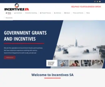Incentivesa.co.za(Helping Your Business Grow) Screenshot