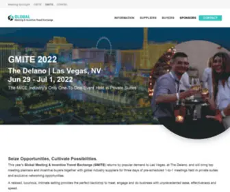 Incentivetravelexchange.com(Global Meeting & Incentive Travel Exchange) Screenshot