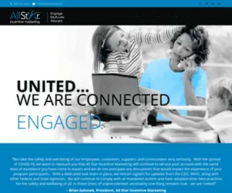 Incentiveusa.com(Discover The Power of Engagement® with All Star Incentive Marketing®) Screenshot