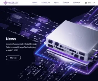 Inceptio.ai(嬴彻科技) Screenshot