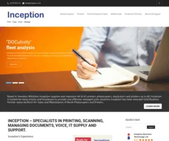 Inception.co.uk(Inception) Screenshot