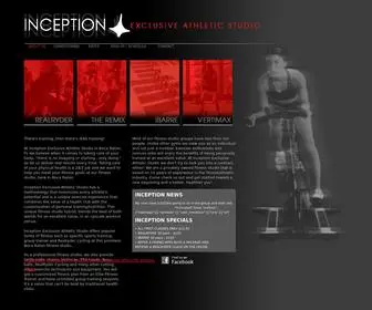 Inceptioneas.com(Inception Exclusive Athletic Studio) Screenshot