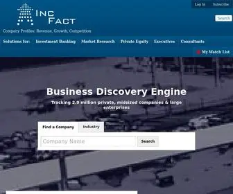 IncFact.com(IncFact Business Discovery) Screenshot