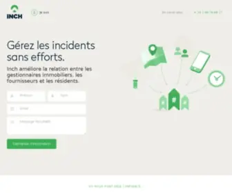 INCH.fr(La plateforme de gestion immobilière au service des gestionnaires) Screenshot