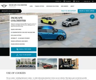 Inchcapecolchestermini.co.uk(Inchcape MINI Colchester) Screenshot