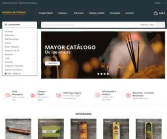 Incienso-Deprimera.com(Inciensos) Screenshot