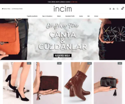 Incimayakkabi.com.tr(İncim) Screenshot