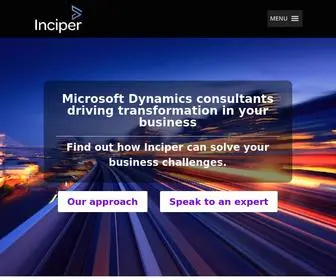 Inciper.com(Microsoft Dynamics Consultants) Screenshot