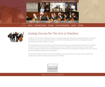 Incitefoundation.ca(Incite Foundation) Screenshot