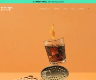 Incitybox.com(CORPORATE GIFTS AND AMENITIES IN BARCELONA) Screenshot