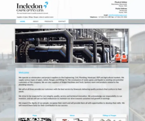 Incledoncape.co.za(Incledon Cape) Screenshot